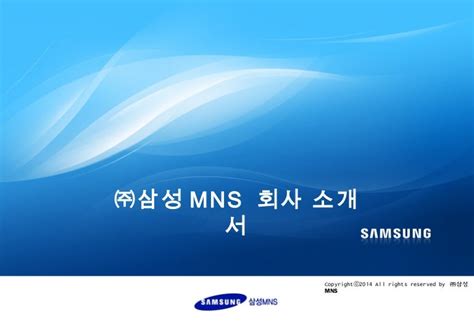 삼성 회사 소개서 pdf