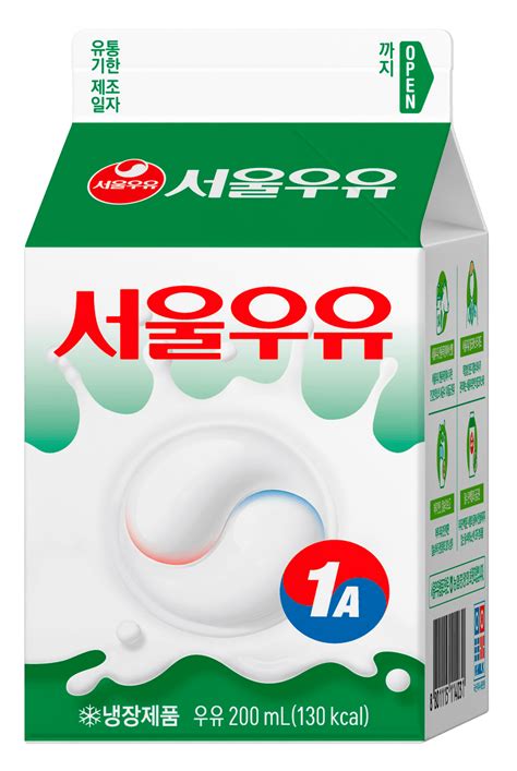 서울우유 200ml 칼로리