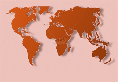 세계지도 PowerPoint 무료 다운로드 - 세계 지도 ppt