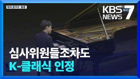 세계 주요 콩쿠르 한국인 입상자들 - 피아노 콩쿠르 순위