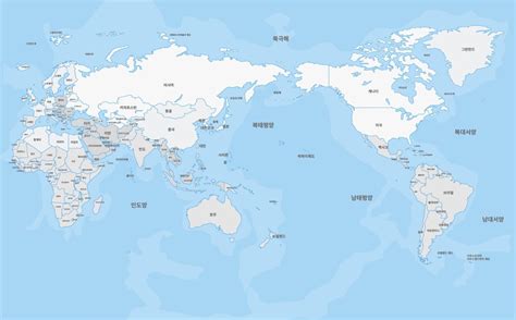 세계 지도 Ai 파일 lgarst
