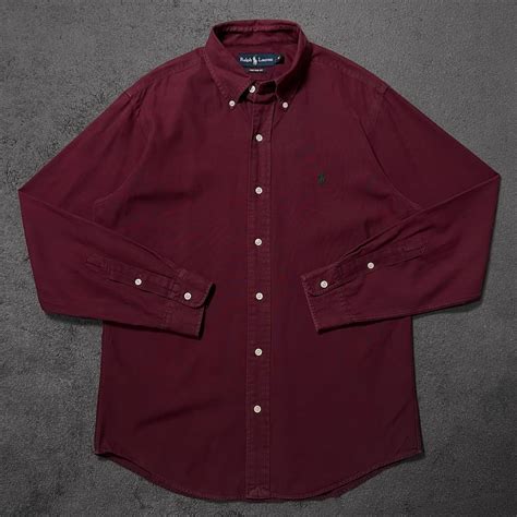 셔츠 남성의류  삼성물산 온라인몰 - 와인색 셔츠