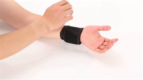 손목 보호대 착용법