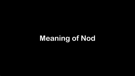 에서의 의미 - in a nod to meaning