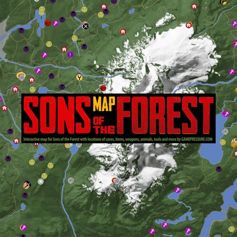 에 대한 정보 시보드 - sons of the forest map