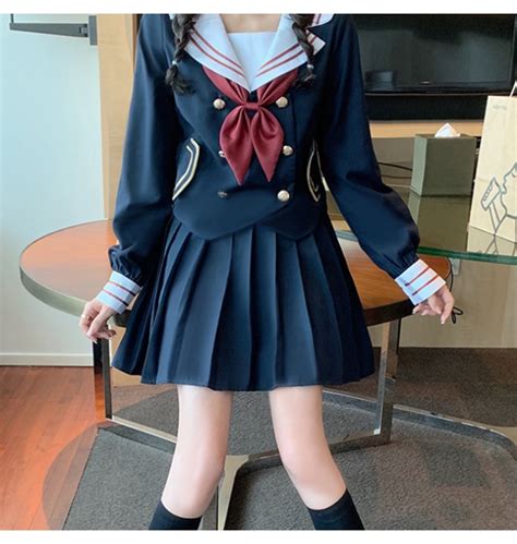 여성 세라복 세일러복 일본 교복 제복 유니폼 코스프레 여학생
