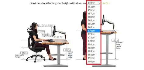 의자 높이와 모니터 높이 알맞게 계산하기>책상 의자 높이와 모니터