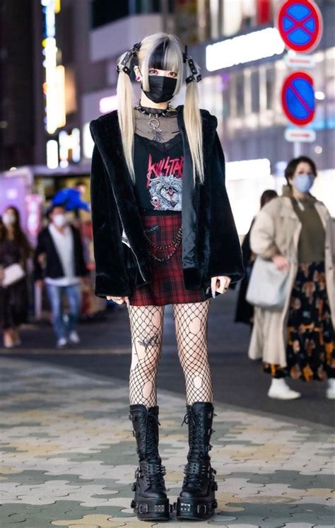 일본 여자 스트릿 패션