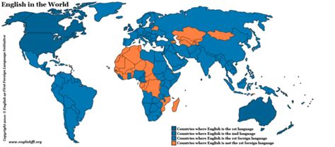 전 세계 사용자 1위 언어는 영어 < 그외국가 - 영어 쓰는 나라