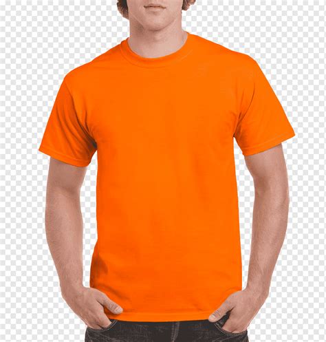 주황색 티셔츠