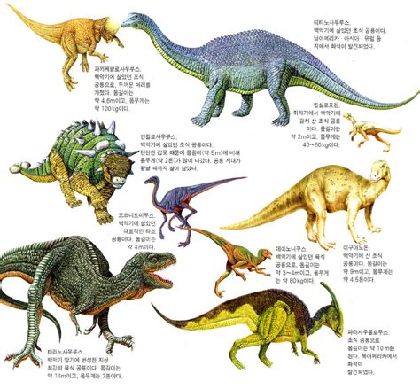 초식 공룡 종류