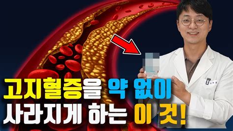 콜레스테롤 낮추는 영양제