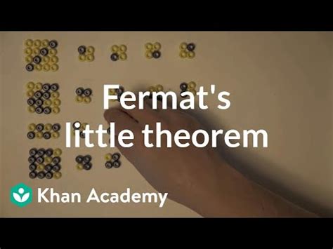 페르마의 소정리 동영상 랜덤 알고리즘