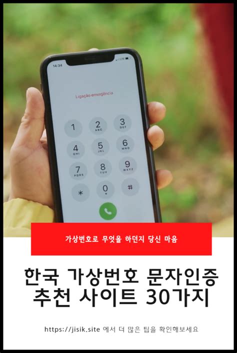 한국 가상 전화번호 사이트