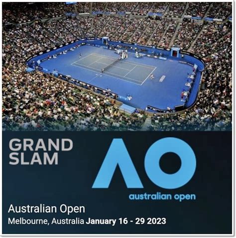 호주오픈 테니스, ATP 단식 - 호주 오픈 일정