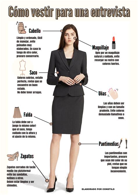 ﻿¿cómo debe vestirse una mujer para una entrevista?