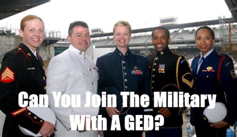 ﻿¿puedes unirte a las fuerzas armadas con un ged?