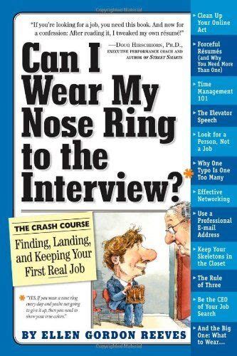 ﻿¿puedo usar mi anillo en la nariz para la entrevista?