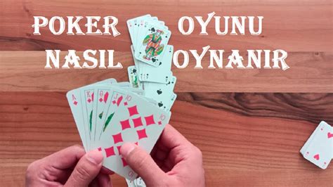 ﻿3 kart poker nasıl oynanır: Dört Kart Poker   Nasıl Oynanır