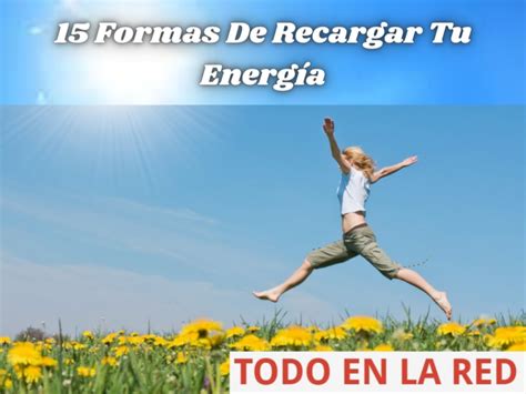 ﻿5 formas de recargar energías en tu día libre