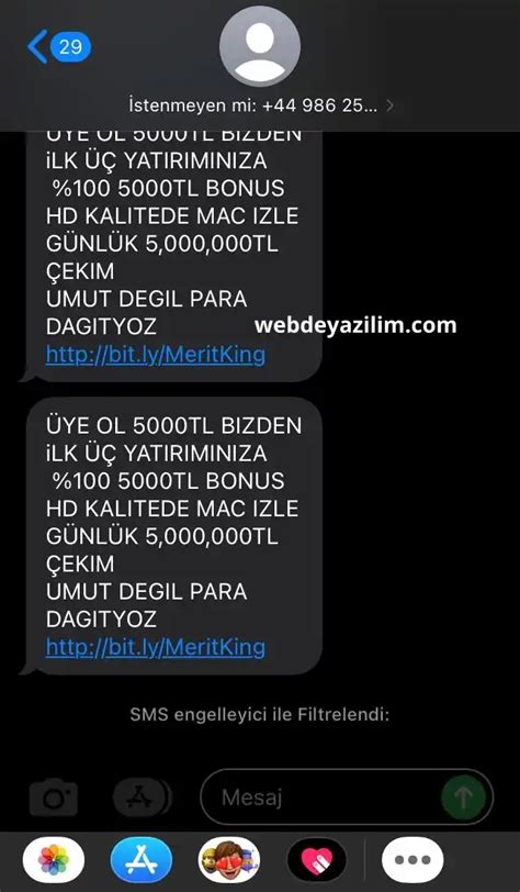 ﻿Bahis sitelerinden gelen mesajları engelleme türk telekom: Bahis sitelerinden gelen mesajlar bıktırdı Çözümü var mı