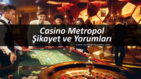 ﻿Bahis sitesi paramı yatırmıyor: Casino Metropol Şikayet ve Yorumları   Kullanıcı Yorumları
