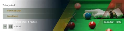 ﻿Snooker bahis tahminleri: Snooker Bahisleri Bahis puçları ve En yi Bahisler 