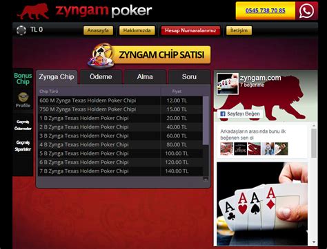 ﻿Texas holdem poker chip satın al: Chip Satışı ile Zynga Poker Chipi Satın Al 
