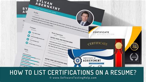 ﻿cómo enumerar certificaciones en su cv o currículum
