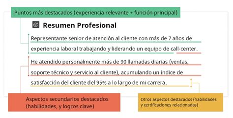 ﻿cómo escribir un resumen profesional para un cambio de carrera.