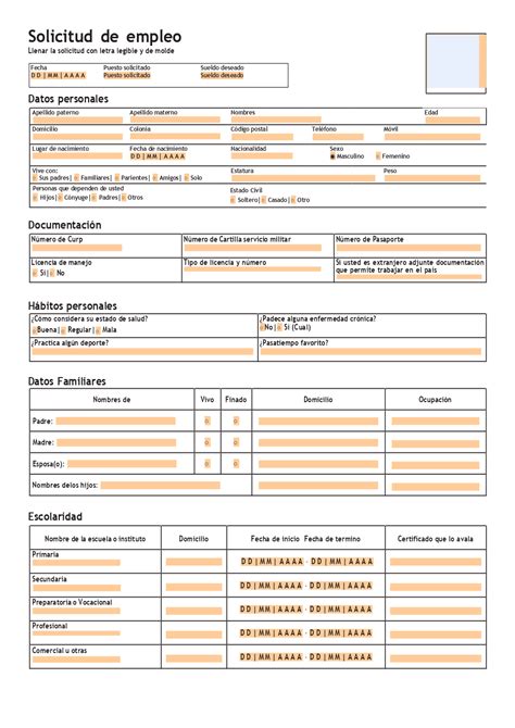 ﻿cómo obtener un formulario de registro de empleo