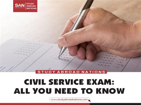 ﻿cómo tomar el examen de servicio civil