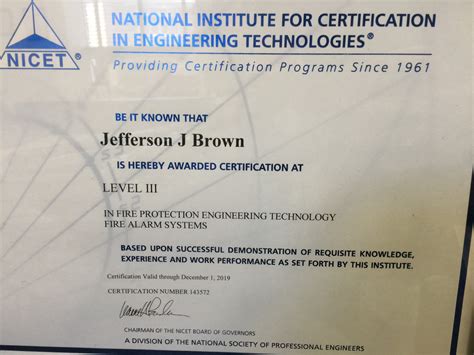 ﻿certificación nicet nivel iii