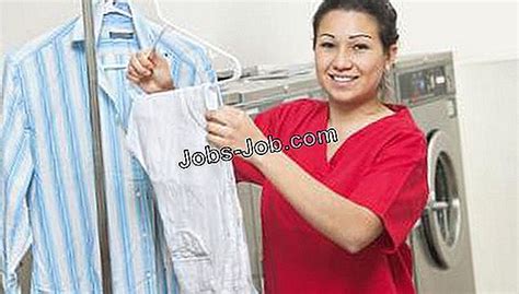 ﻿deberes de un asistente de lavandería