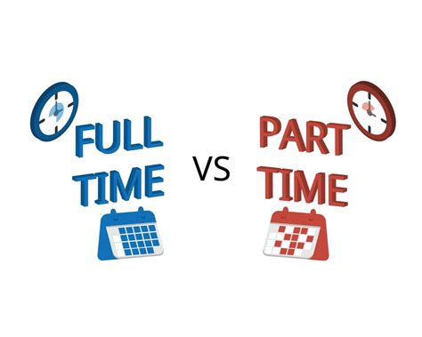 ﻿diferencia entre tiempo parcial y tiempo completo