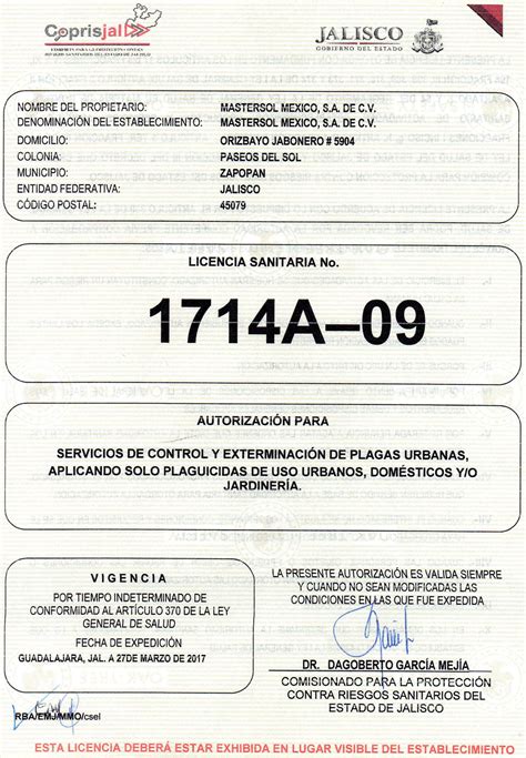 ﻿información sobre la licencia de control de plagas de missouri