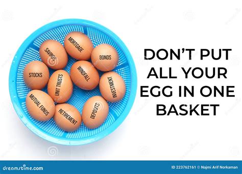 ﻿no pongas todos tus huevos en una canasta carrera