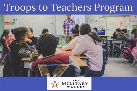 ﻿programa troops-to-teachers para personal militar