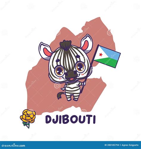 🇩🇯 Djibouti National Symbols: National Animal, National Flower.