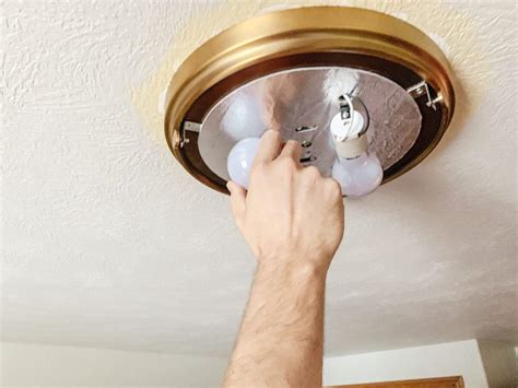 🍒 How to Easily Remove a Flush Mount Ceiling Light Step-by-Step ...