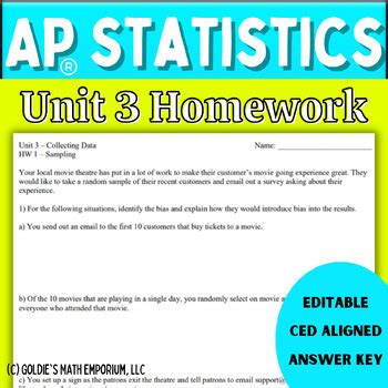 🏆 Ap statistics homework answers. Ap statistics homework. 20190125