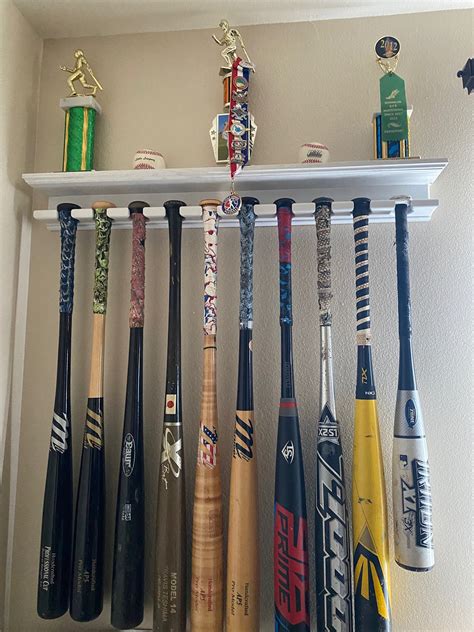 2024 🏠 Unleash Your Passion for Baseball with a Stylish Bat Rack Display! 🌟-marketplaceplus.shop