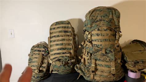 🏵 USMC ILBE, Recon/Corpsman pack, & 3-Day MARINES PACKS