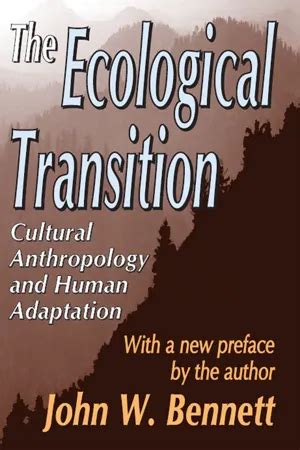 📖[PDF] The Ecological Transition by John W. Bennett Perlego