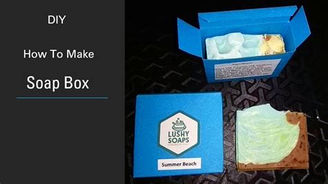 📦How to make a Soap Box/ Box DIY/Soap Packaging - YouTube