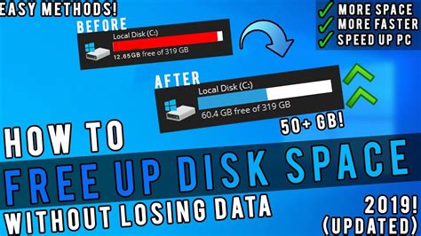 🔧How To Free Up 50+ GB Disk Space Without Losing Any Data ... - YouTube