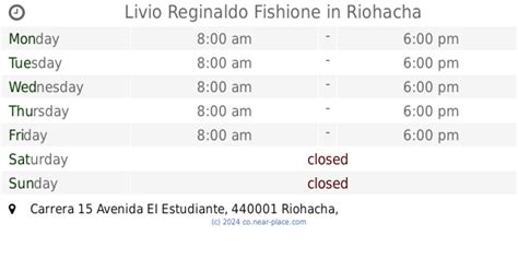 🕗 MI IPS RIOHACHA opening times, Calle 14 #15-69, Riohacha, …