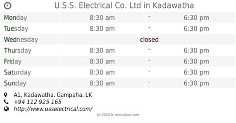 🕗 opening times, A1, contacts. A1, Mawanella, Sri Lanka