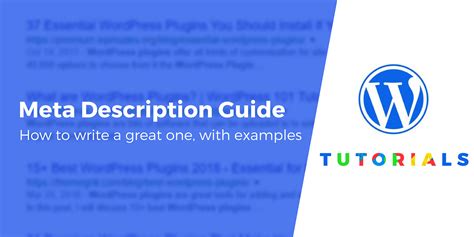 😀 Good blog description examples. How To Create Good Meta Descriptions