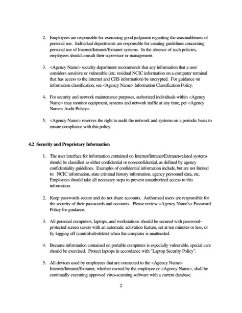 😍 Aup policy example. Appendix A Sample Acceptable Use Agreements and